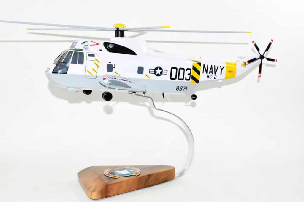 Scale KING™, SH-3 Model Sikorsky® Angels 16 SEA HC-2 Fleet Mahogany (1974),