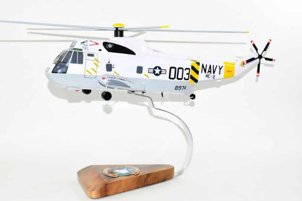 Scale KING™, SH-3 Model Sikorsky® Angels 16 SEA HC-2 Fleet Mahogany (1974),