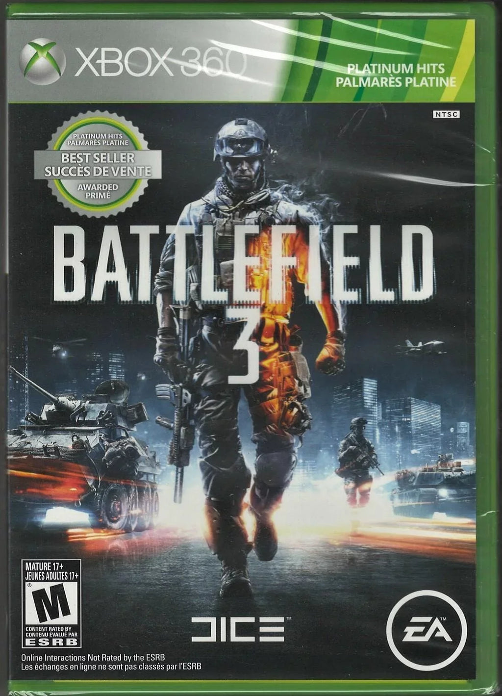 Version) Factory New Hits) 3 Xbo-0014633197372 (Brand Xbox Battlefield (Platinum Sealed 360