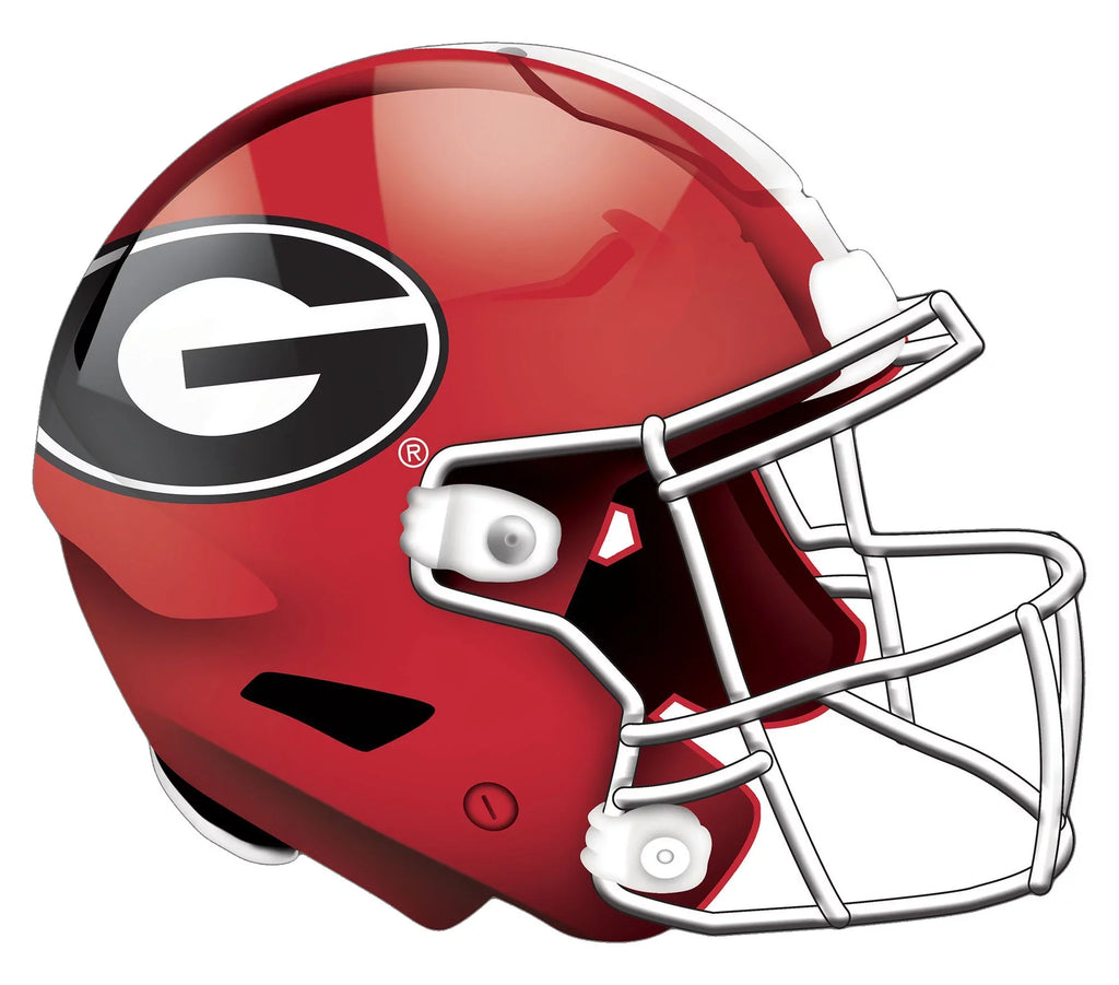 24'' Georgia Helmet Cutout Bulldogs Authentic
