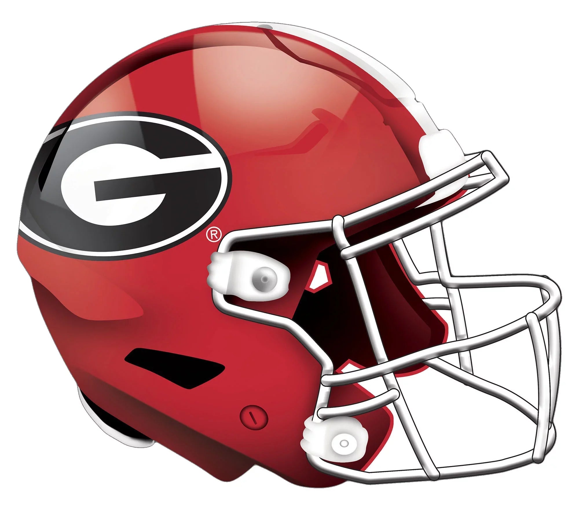 24'' Georgia Helmet Cutout Bulldogs Authentic