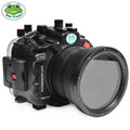 Housing Underwater 24mm 24-70mm F1.4 85mm F4 with 50mm A7R 16-35mm IV F1.8 Seafrogs GM F4 for Camera Compatible 40M/130FT 28-70mm Lens-Black F1.8