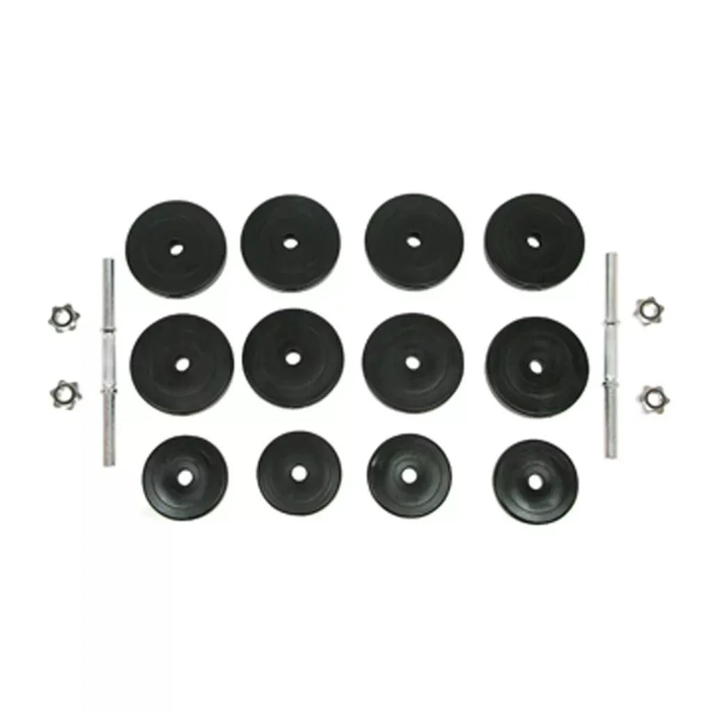 Comprehensive Home Versatile Dumbbell Weight Options Set 18-Piece of Workout lb