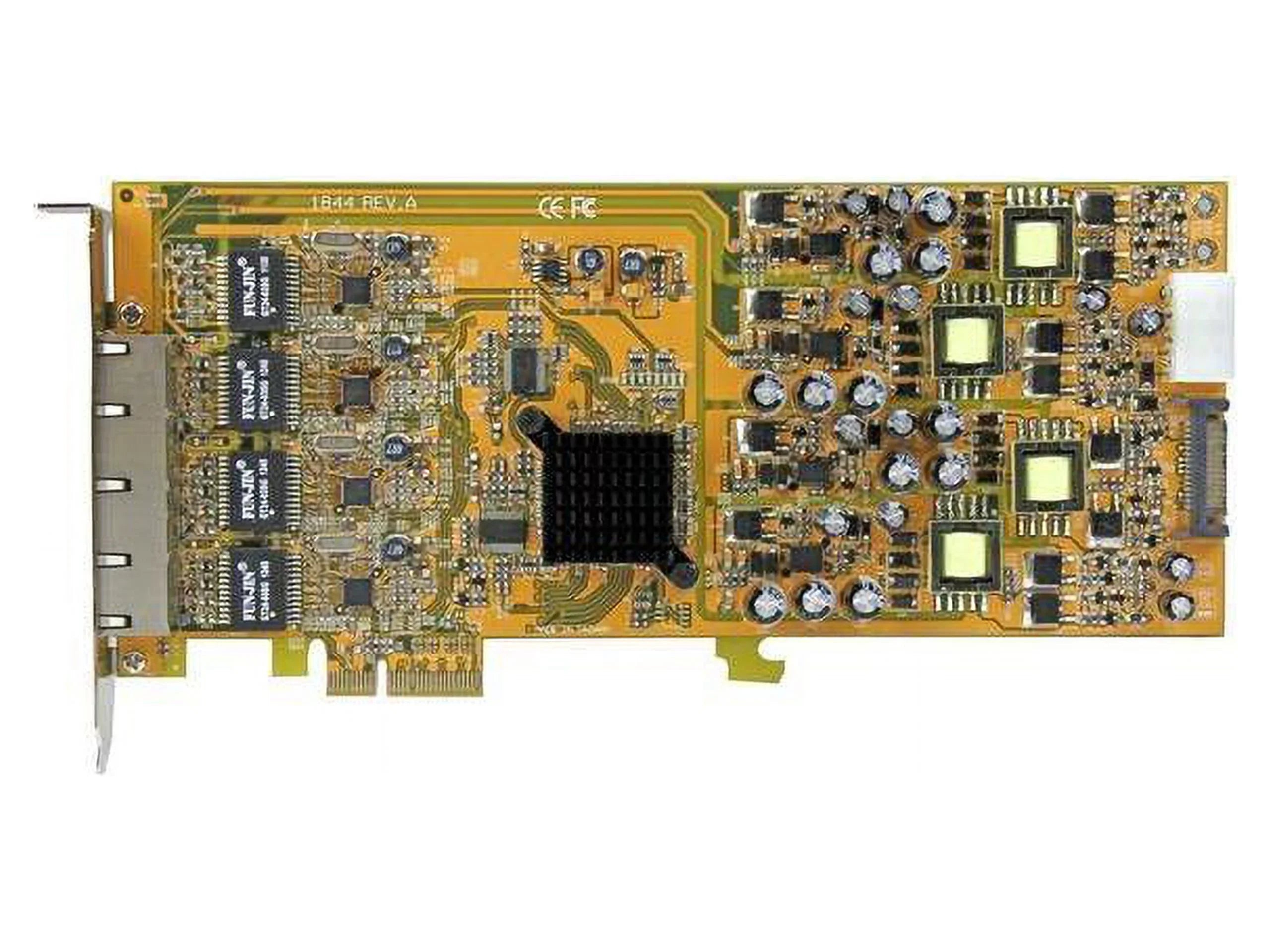 Express - 4 Gigabit StarTech.com over PoE Ethernet Power PCIe Network / Card Port