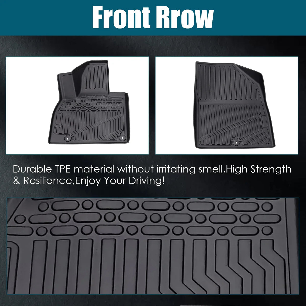 Center 2020-2023 ammoon Floor Floor Mats,Kia Floor Car Telluride Bucket Console Bucket Telluride Dazzduo Telluride