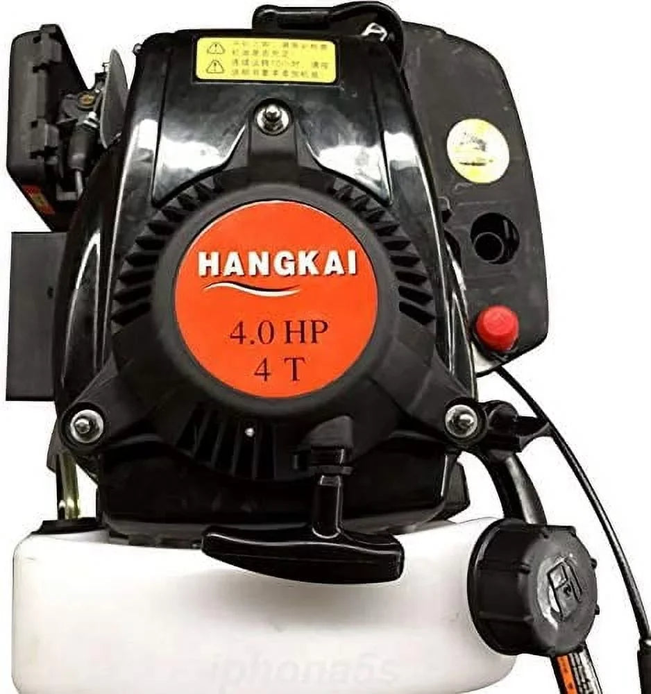 Inflatable Heavy Shaft Motor Vessel Shaft System Duty Propeller Air Cooling Trolling Miumaeov 3.6HP Control Outboard Tiller Fishing 2 Engine Stroke