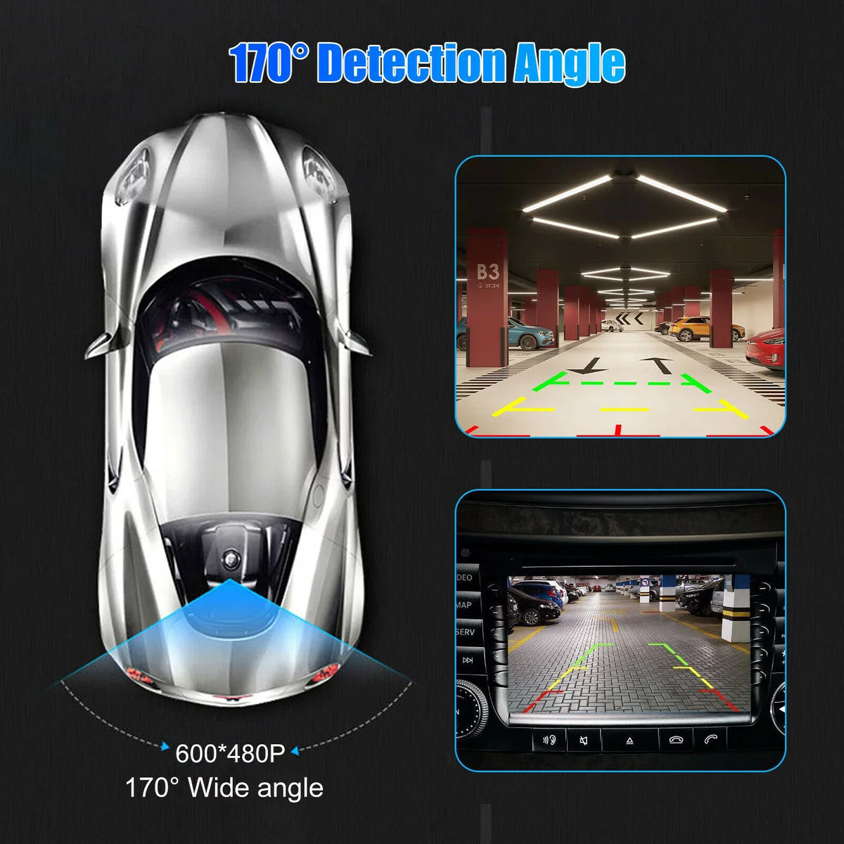 Backup 2015 2012 2011 Rear Camera View For 2014 EB5Z19G490A Explorer 2013
