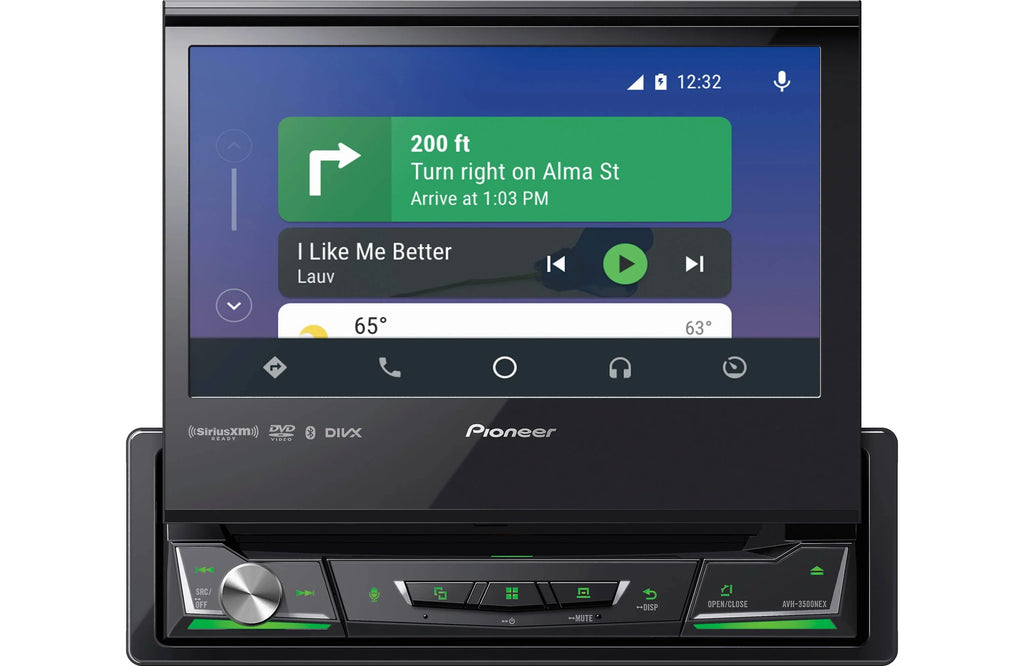 Bullet DVD design Receiver AVH-3500NEX Bluetooth & Camera Pioneer
