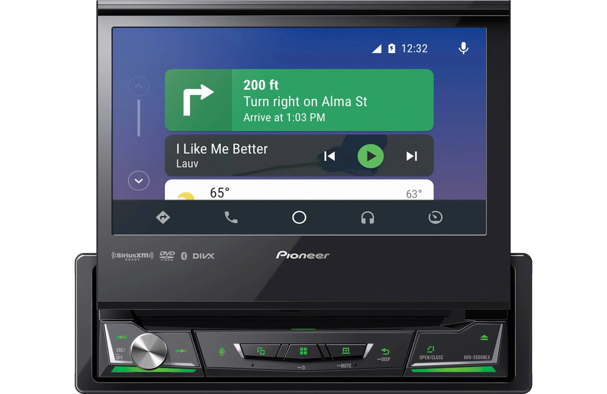 Bullet DVD design Receiver AVH-3500NEX Bluetooth & Camera Pioneer