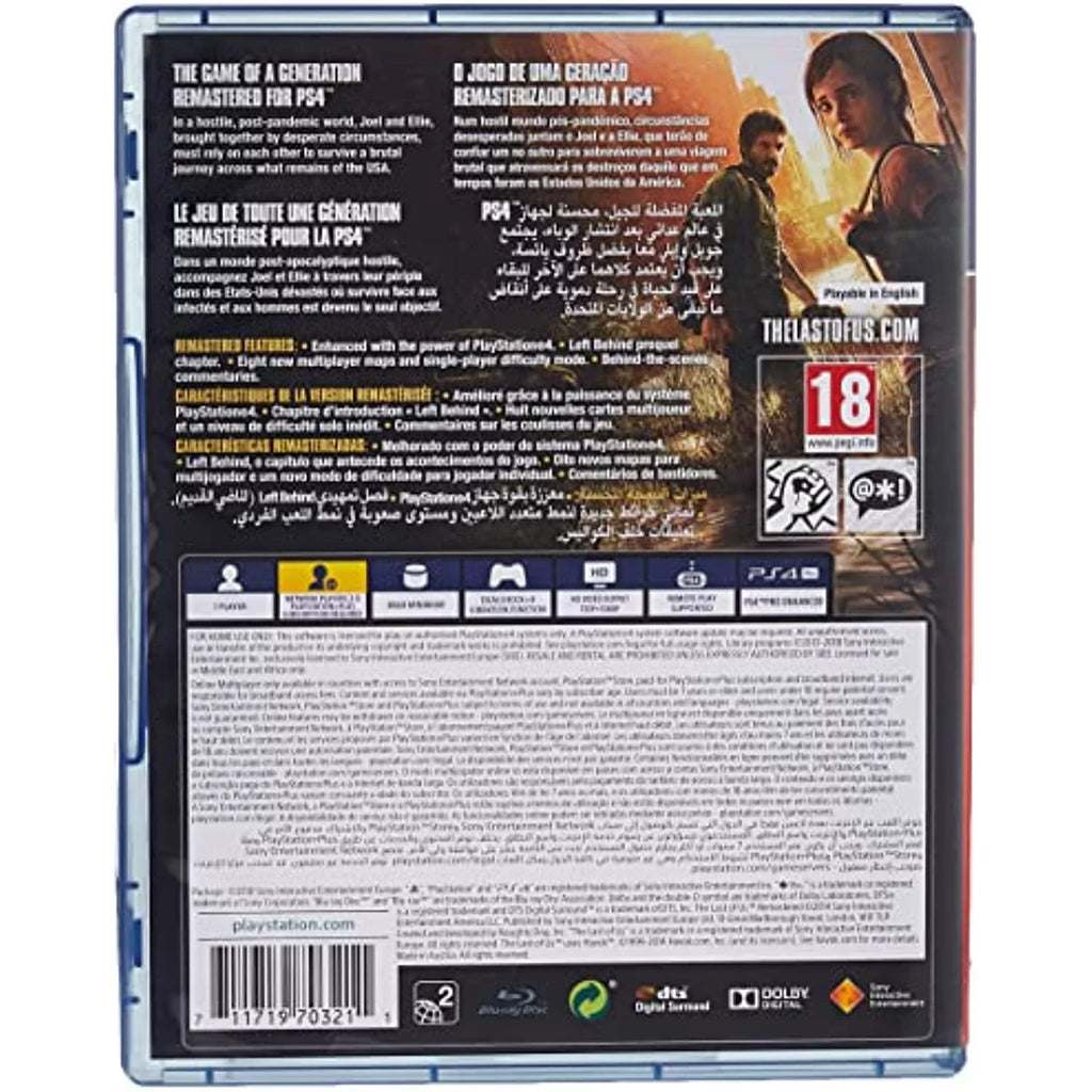 Last Remastered The Us: (Ps4) Of