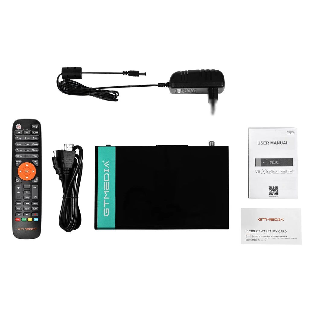 IKS Set Built-in SCART Slot MU3 V8X TV WiFi CA Receiver DVB-S/S2X Card OUT Box H.265 Receptor GTMEDIA Signal Digital LA