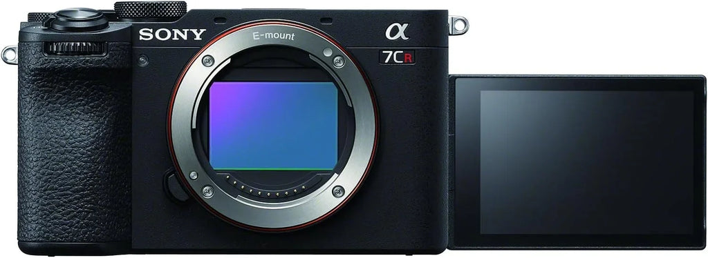 Alpha Sony Interchangeable 7CR Hybrid - Full-Frame Camera Black Lens