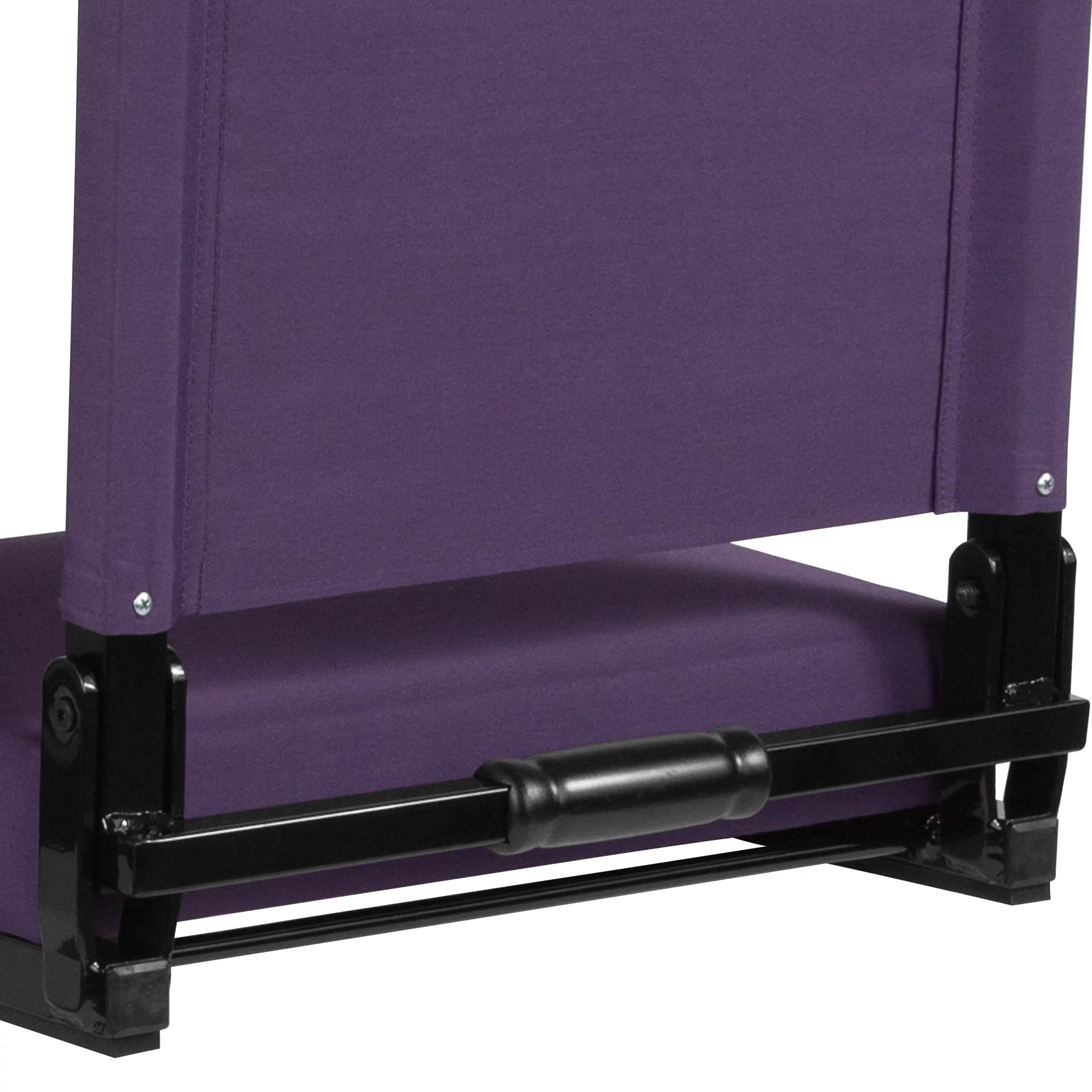 Lightweight of Stadium Set Chair 2 BizChair with 500 Dark lb. Seat, Ultra-Padded Purple Rated
