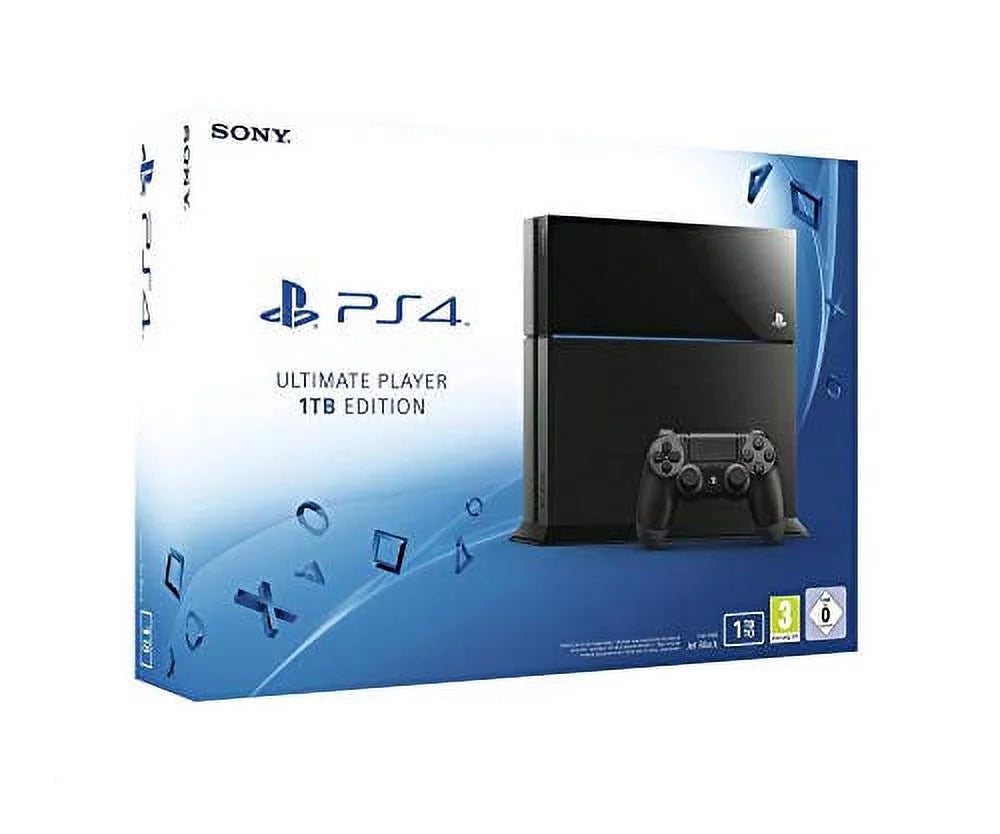 Playstation Restored Premium Console Walmart Black (Refurbished) 500GB PS4