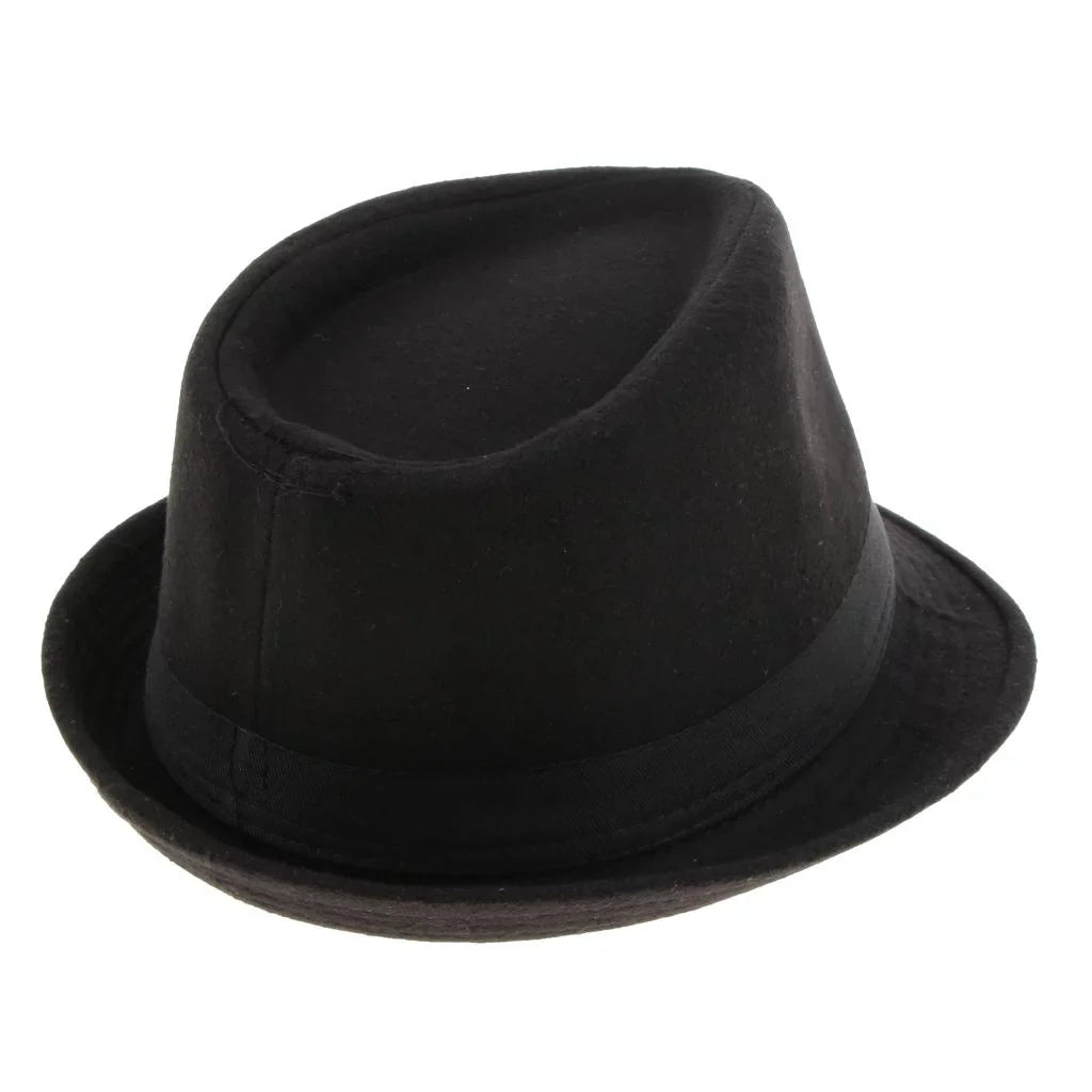 Cap Size Structured Bowler Retro , 2Pack Hat Panama Manhattan Winter Fedora Segolike Hat ,