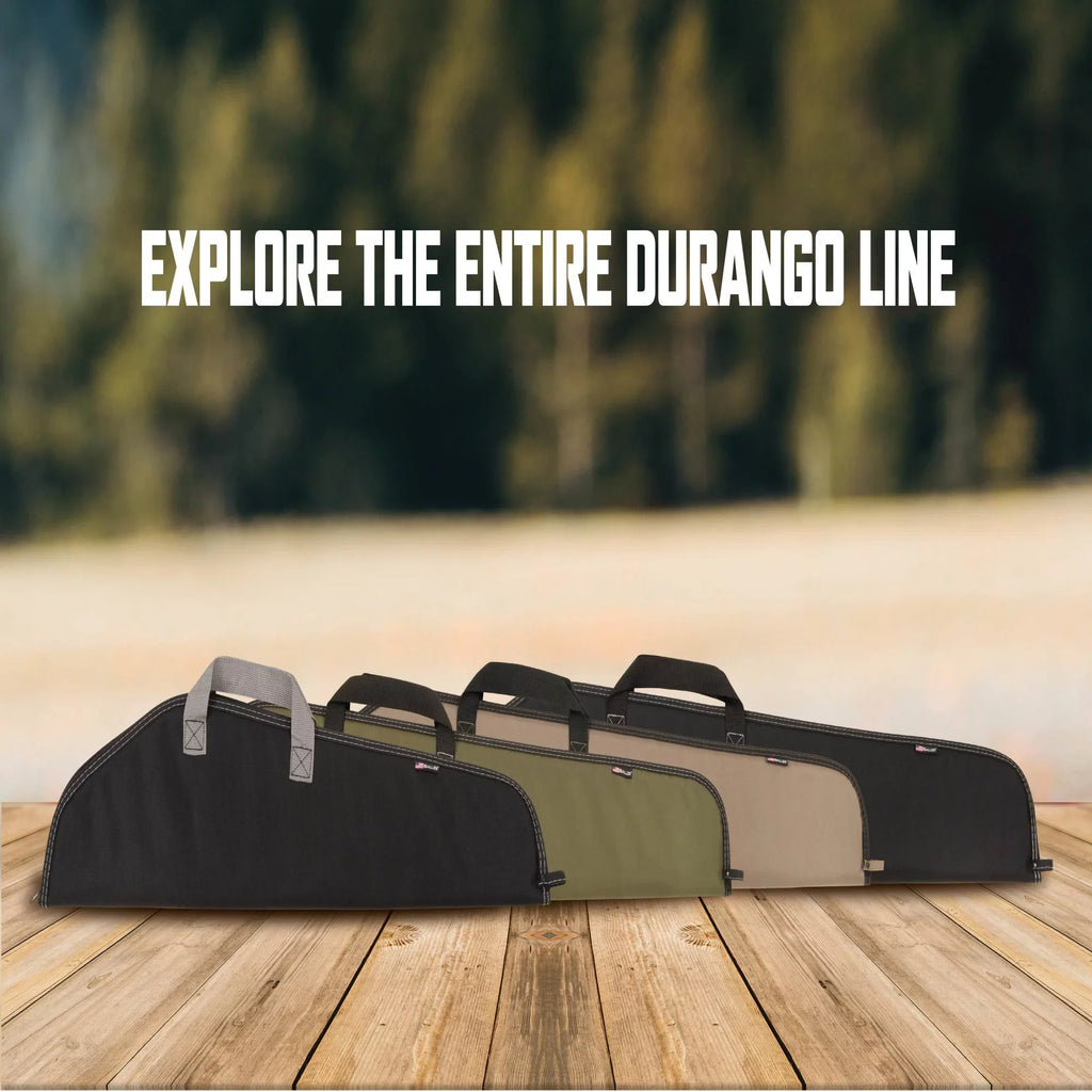 Durango Allen 32" Firearm Case, Polyester, Company 601-32 Gun Multi-Color Handgun Case,