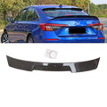 Rear Spoiler Roof Fiber Look Carbon Touring Sport Honda Civic 2022 11th 2023 Window for Spoiler