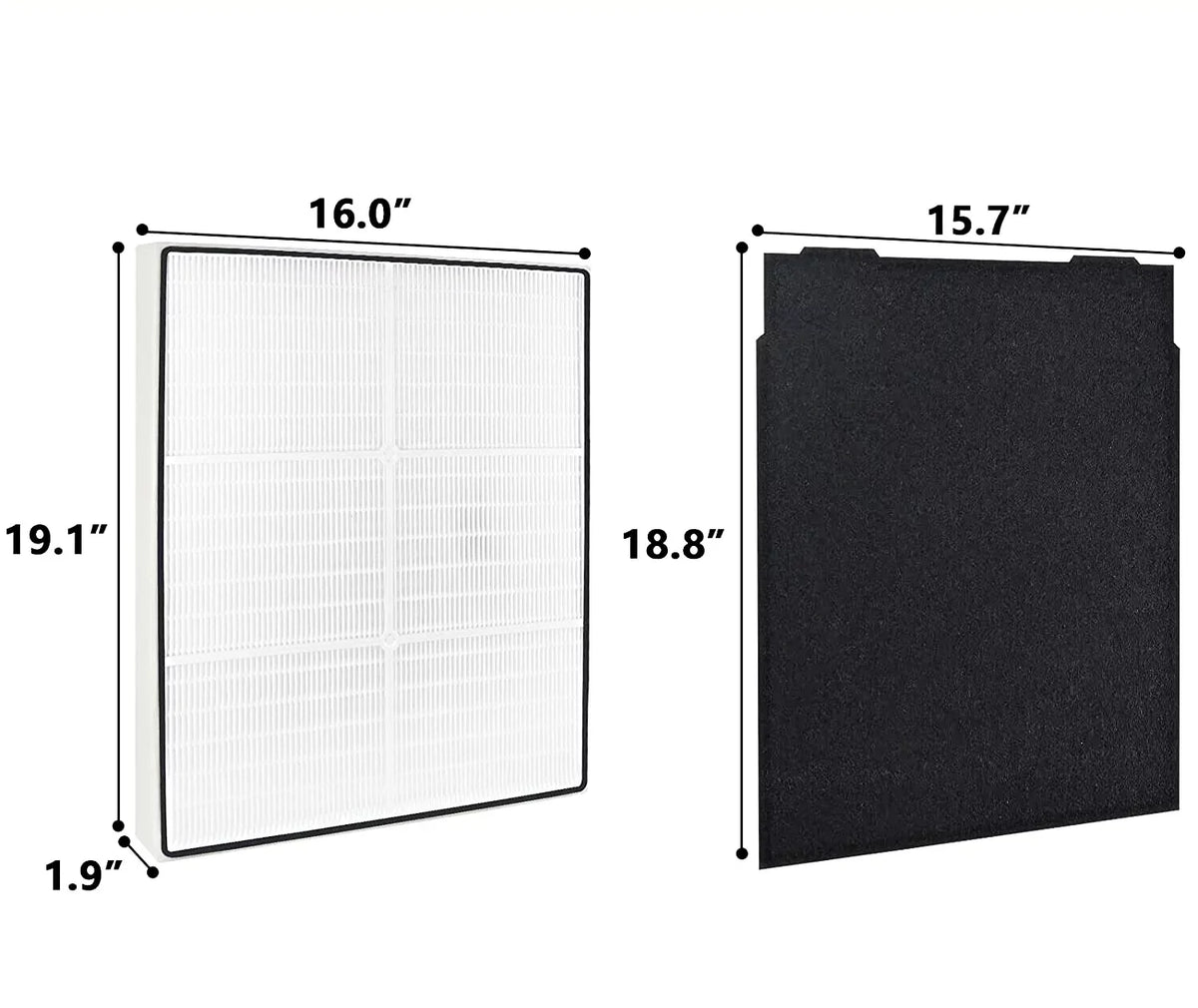 Pre-Carbon and Part# HEPA for Replacement Filter for SCREENTRONICS Compatible AP350, AP450, 4 Purifiers Series AP510 AP300, 8171434K, Whirlpool Air 1183054 Whispure 1183054K, Filters