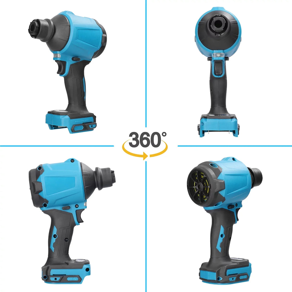 Electric Dust Air Light Cordless Stepless Machine Rechargeable Dust Blower, Working Speed Change,