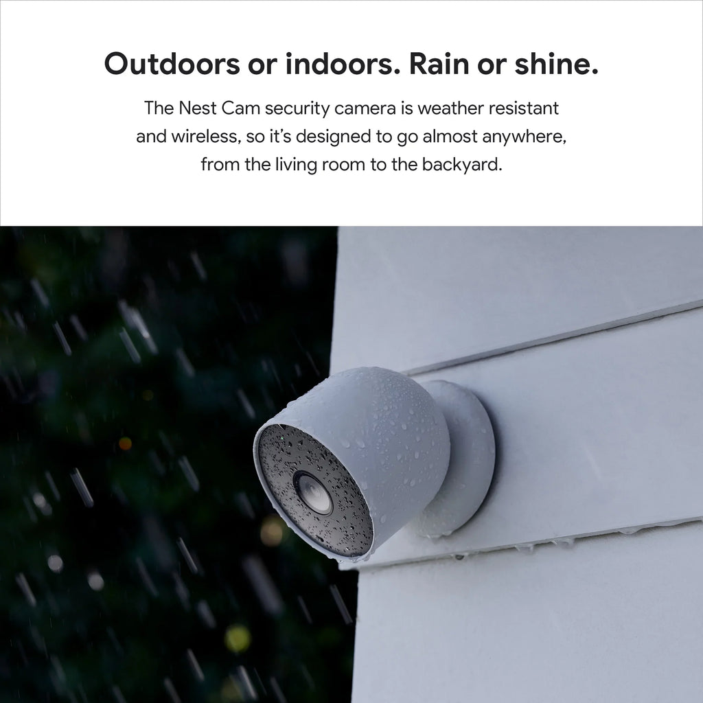 Nest White battery) indoor, Camera 1pk (outdoor or