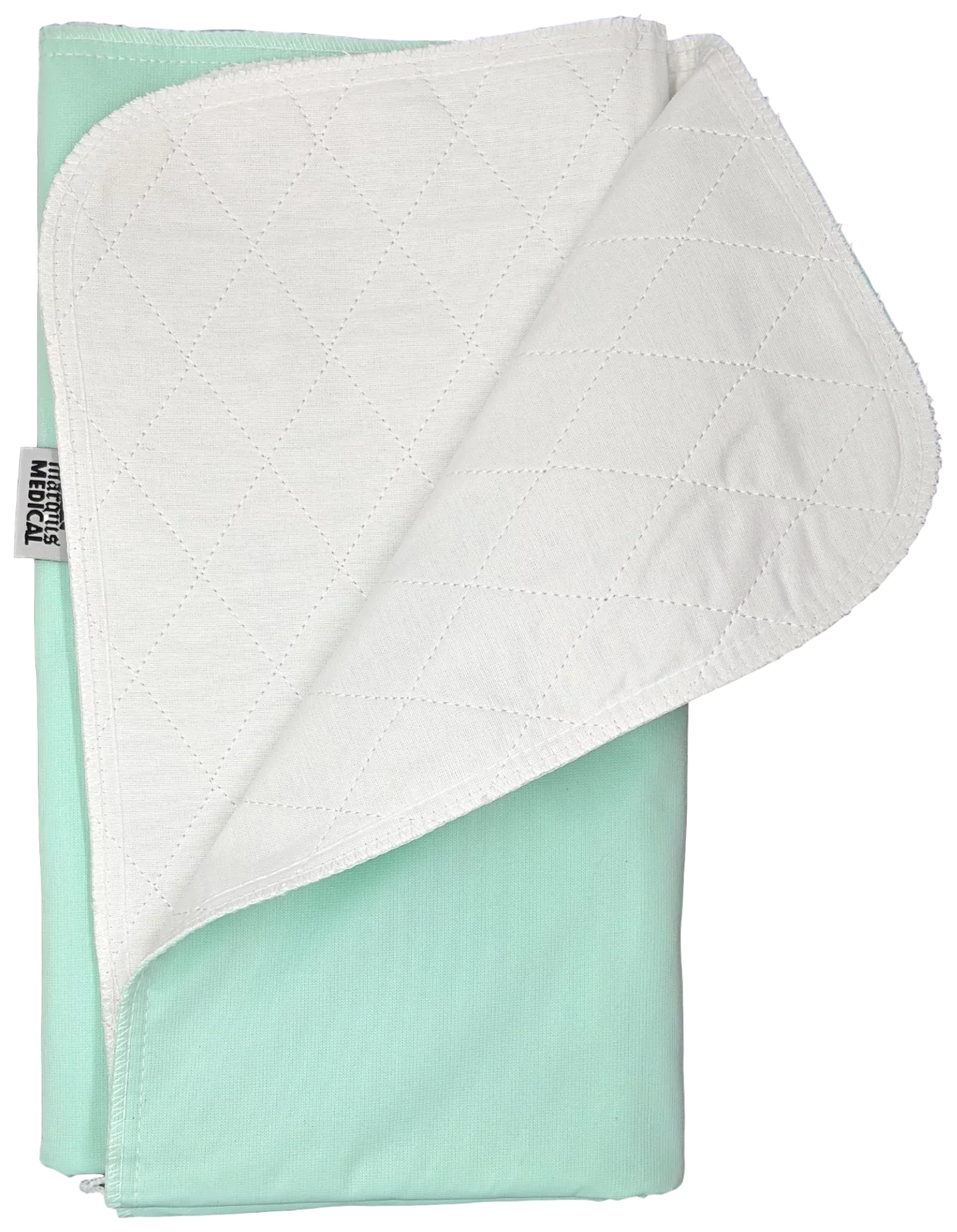 Incontinence Underpad Bed Protection Seniors Absorbent 32 Pack Pad Urinary Green x 12 Moistureproof Children - Washable for 34