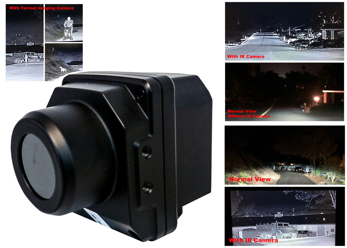 Heat Camera Imaging System IR Driving Assistant Digital SPEEDIR Infrared Sensor Night Automobile Vision Thermal