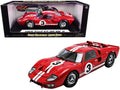 Collectibles 1/18 1966 #3 Model 2 -40 Ford Diecast Red Shelby Car by