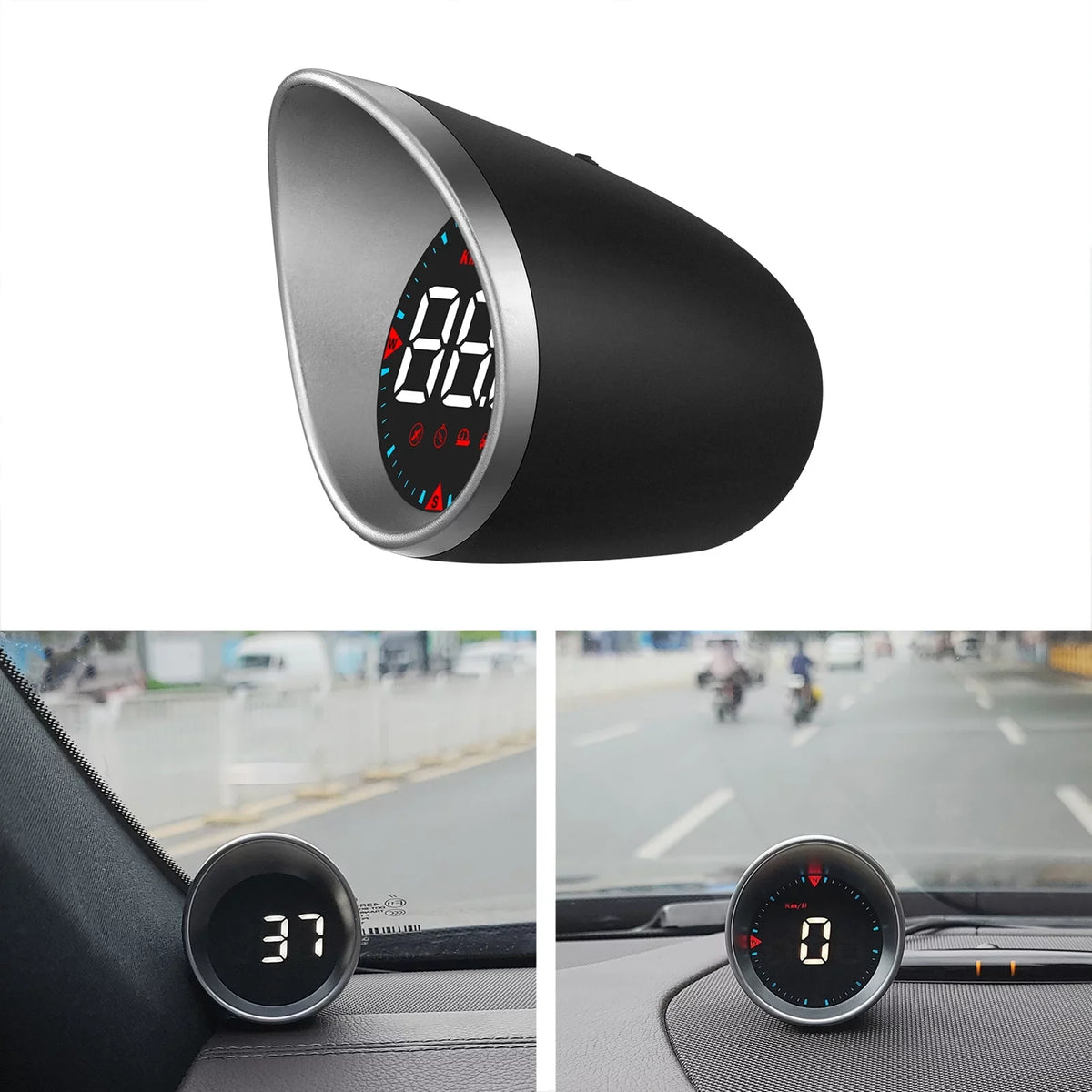 Car Car Fatigue Overspeed Speedometer Compass Driving Angle, Mileage, Head-up Display Display Htovila Driving Digital and