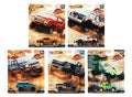 of FPY86-956K Desert Hot 5 Rally Wheels Cars, Set Diecast 2019 Premium Series 1/64 Cars Model Car Culture