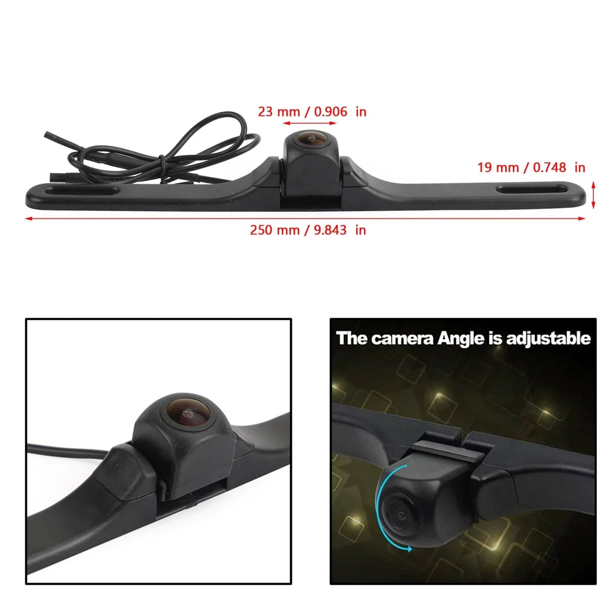 Rear iPhone Android Wireless 170 Camera WiFi Car Cam View Fit For Backup