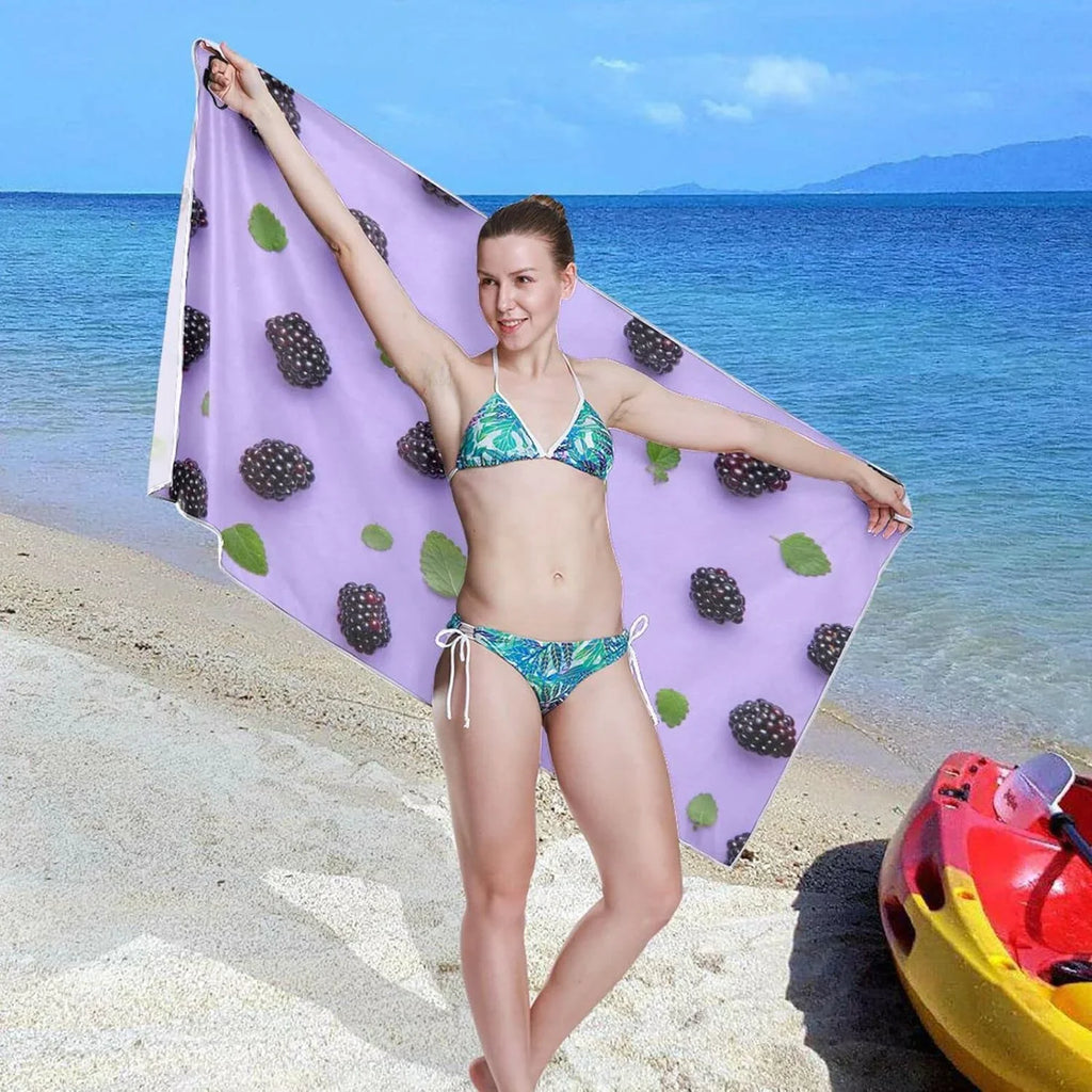 Swimming - BlackBerry Oversized Lightweight Super Towel Towels Compact Quick Dry - Bestwell for Towel Beach Holiday（416） Travel Absorbent Camping