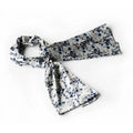 Style Silky Scarf/Wrap/ShawlSmall Plum Elegant Natural White Chinese Blancho -SCA01036-S Noble Soft Blossom