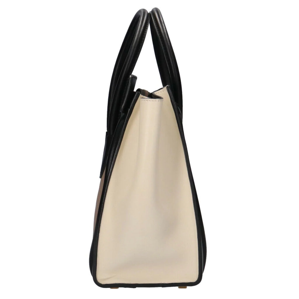 Shopper Beige (Good) Micro Ladies Pre-Owned Celine Leather Luggage Handbag