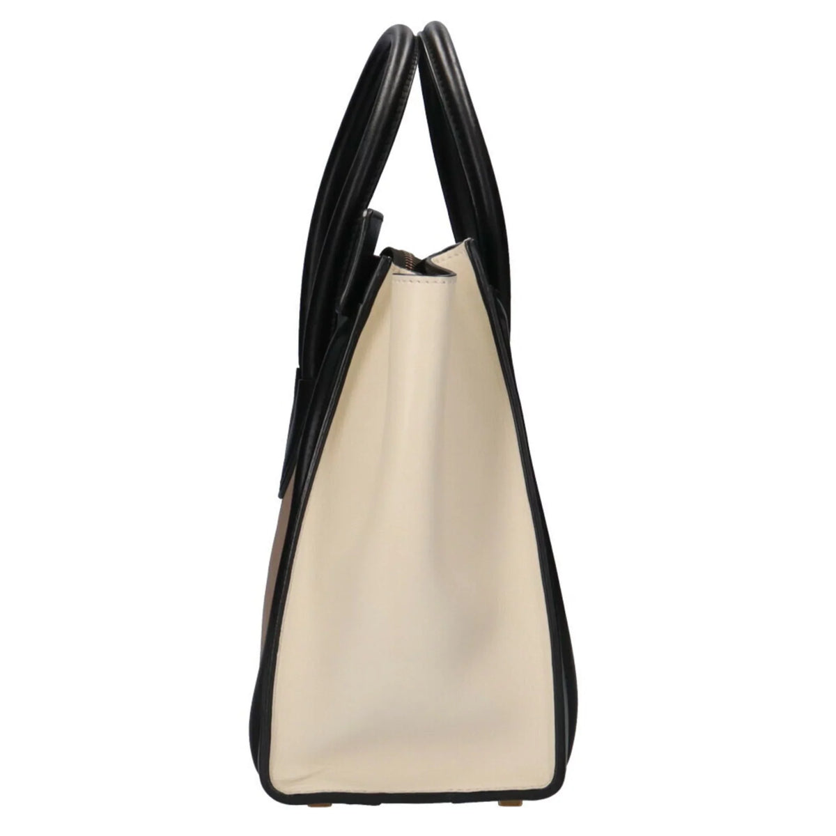 Shopper Beige (Good) Micro Ladies Pre-Owned Celine Leather Luggage Handbag