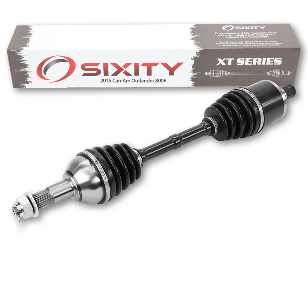 '- Rear Can-Am 2015 Axle compatible 800R with Sixity Left 4X4 Outlander