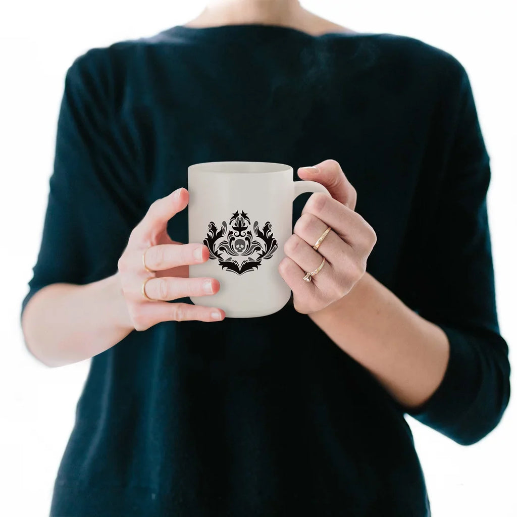 Right! White Of Course I'm Bormann! A White I'm Mug, Ceramic 15oz -