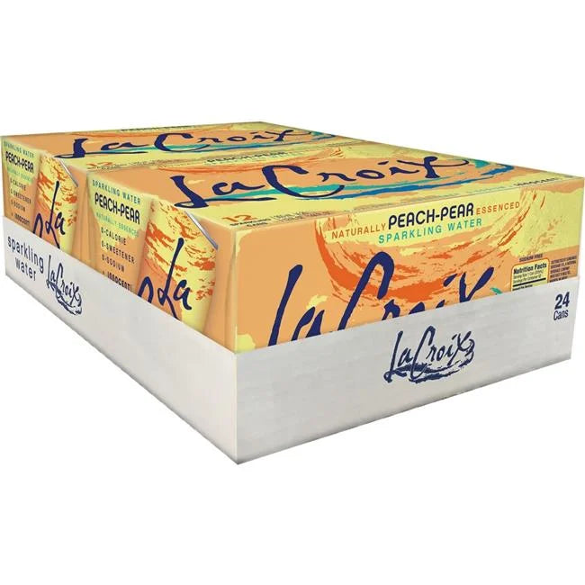 12 of Sparkling Pack - liquid 12 Peach Pear oz