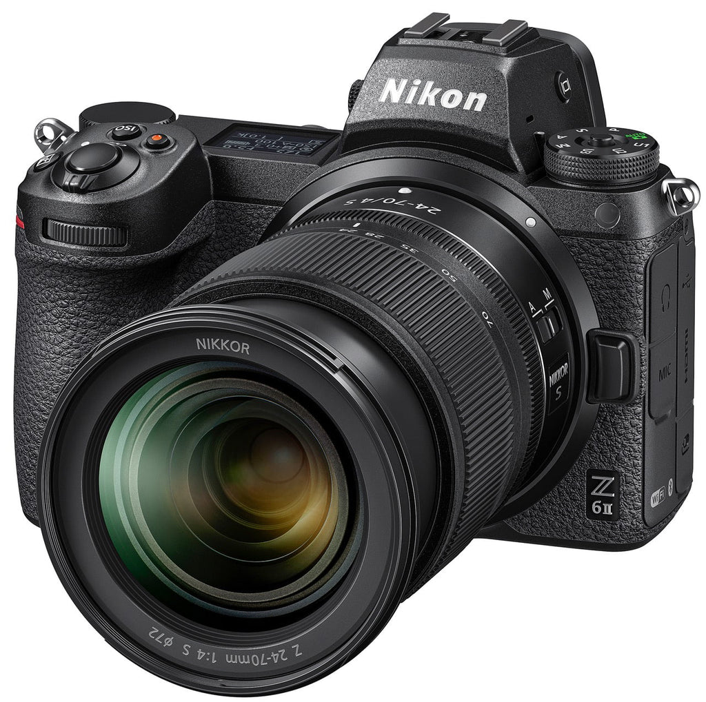 Z6 Mirrorless Memory 128GB Accessory II Camera Tripod Bundle 24-70mm Backpack, Card, f/4 S Nikon Z Flash, with Lens, SanDisk NIKKOR and ZeeTech