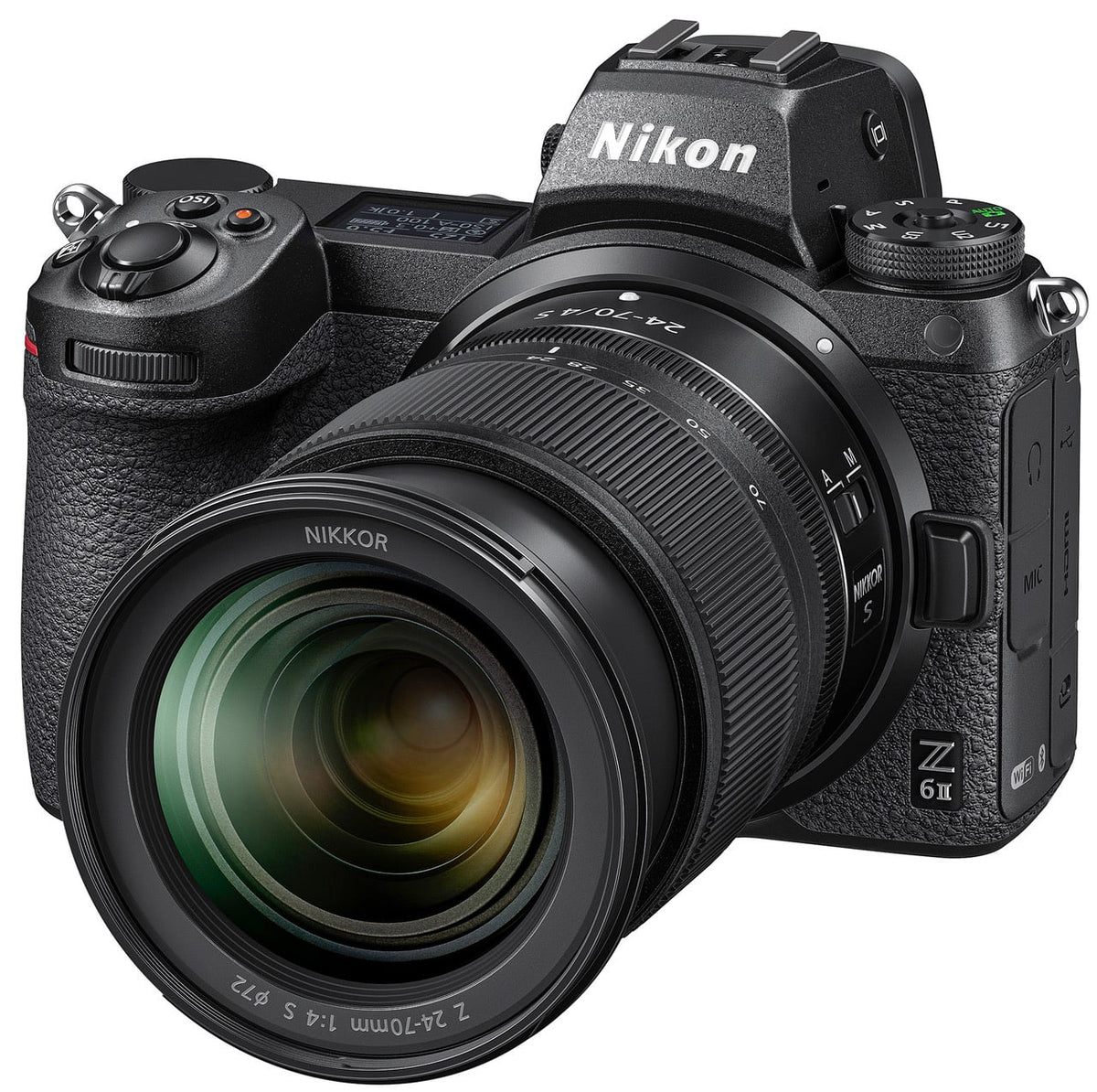 Z6 Mirrorless Memory 128GB Accessory II Camera Tripod Bundle 24-70mm Backpack, Card, f/4 S Nikon Z Flash, with Lens, SanDisk NIKKOR and ZeeTech