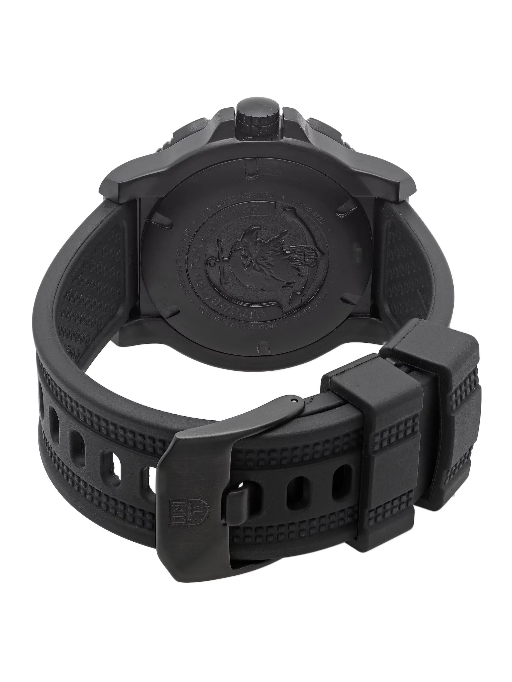 Navy Dial .4221..F Black 45mm Luminox Steel Seal Mens Quartz Watch