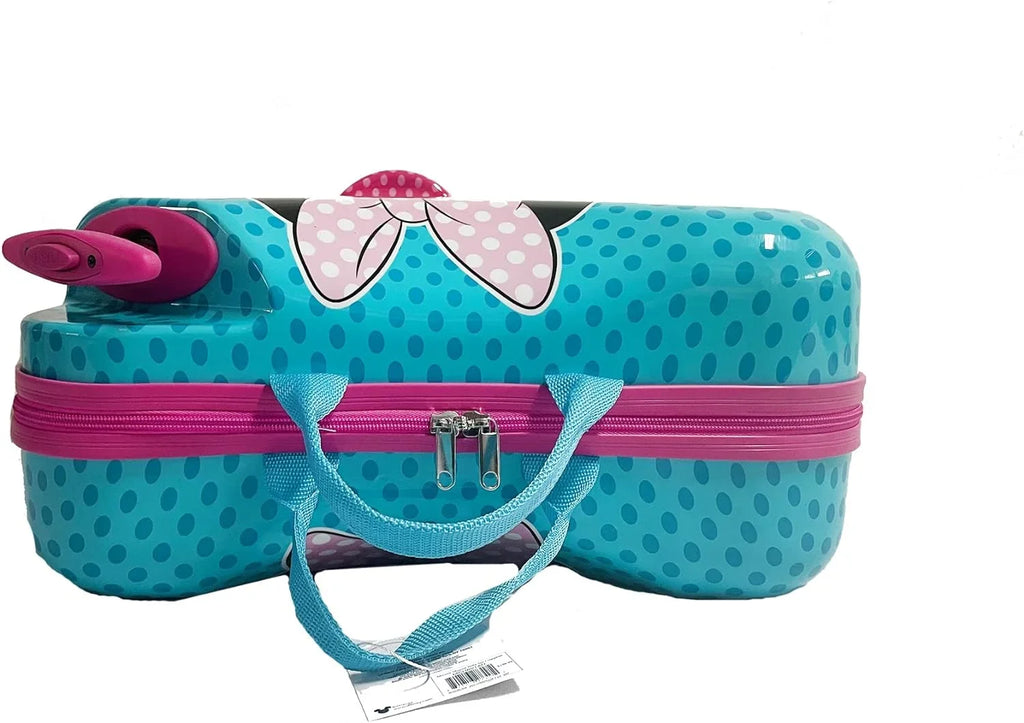 Minnie (Blue) Ride On Luggage:
