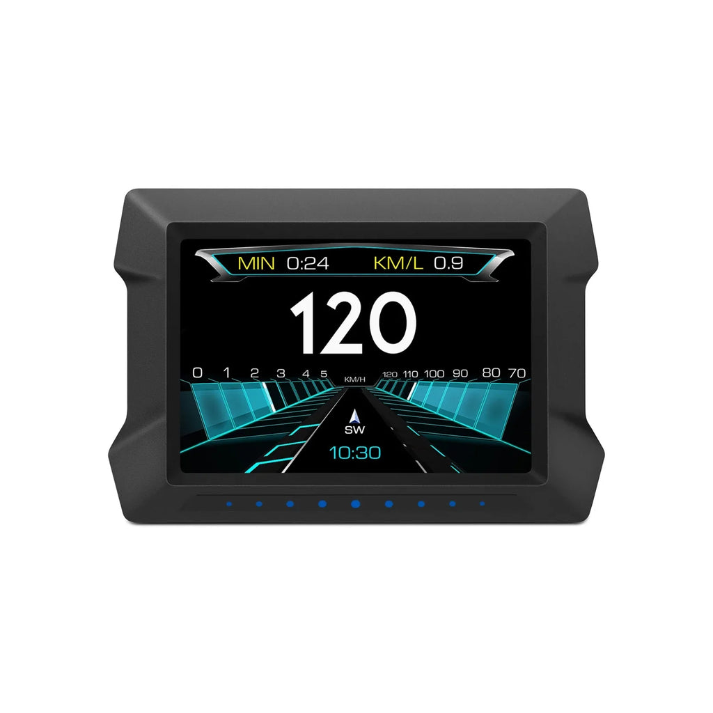 Speedometer Meter Diagnostic Driving P22 Gauge, Slope OBDⅡ Vehicles Overspeed Computer Universal for Car Multi-Functions and All Digital HUD Computer Trip Car