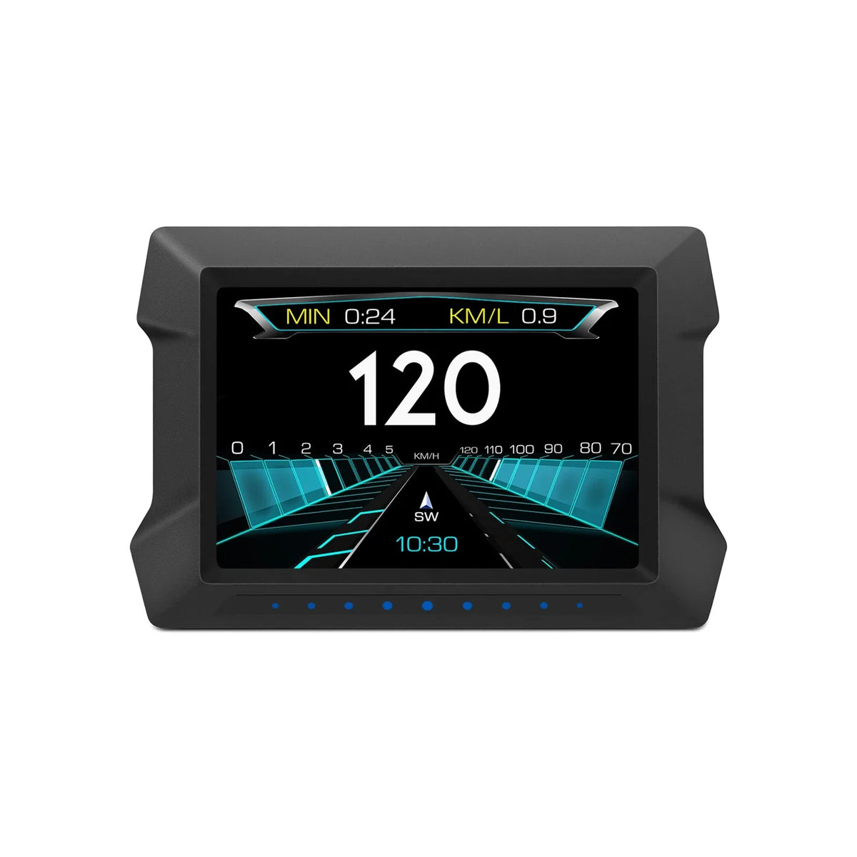 Speedometer Meter Diagnostic Driving P22 Gauge, Slope OBDⅡ Vehicles Overspeed Computer Universal for Car Multi-Functions and All Digital HUD Computer Trip Car