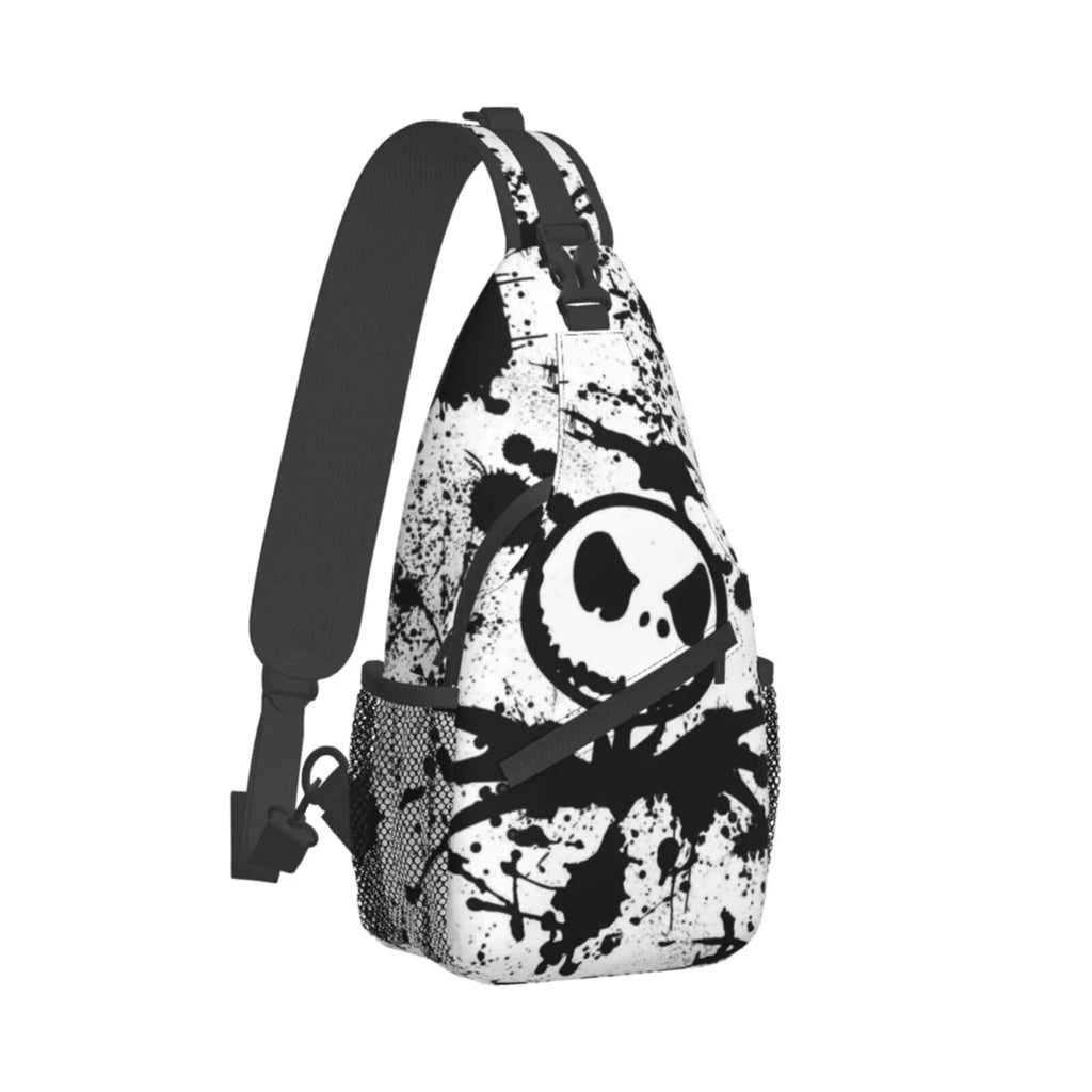 Crossbody Women The Nightmare Gifts Skellington Bags Backpack Sling Shoulder Hiking Unisex Travel Men Bag Before Chest Jack Christmas Daypack For