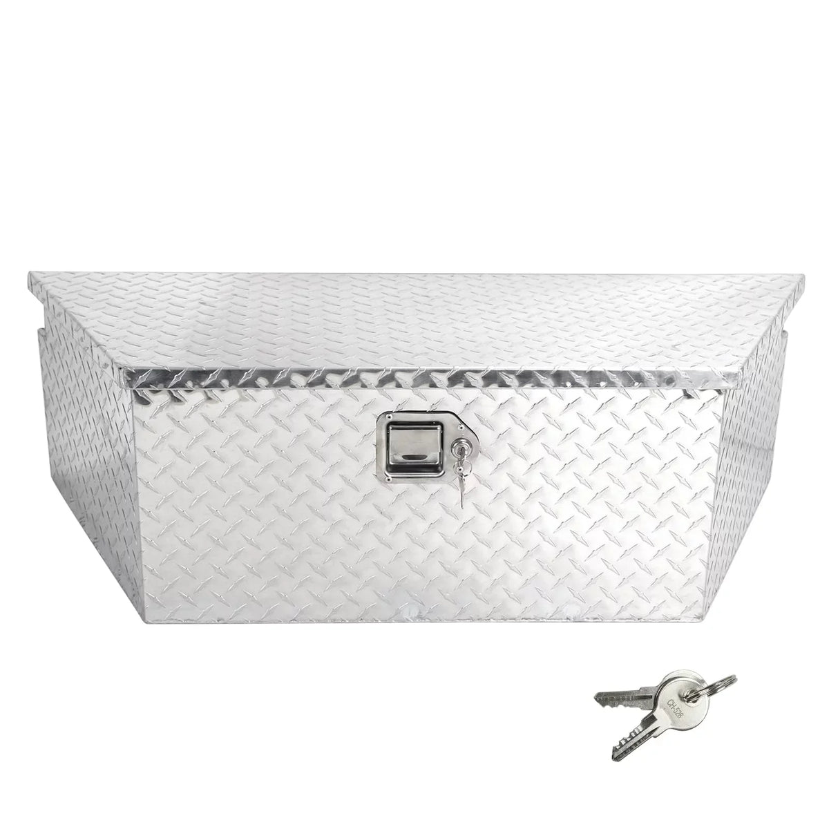 Storage on x 12 x Trailer, and for Keys Box 16.5 Your Plate with Tongue Duty Diamond Confote Inches Trailer Silver,39 Aluminum Lock Secure Heavy Tool