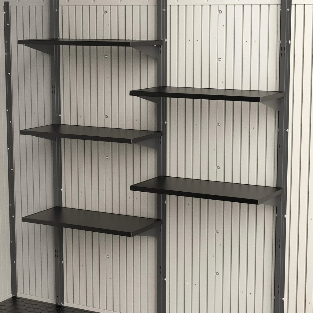 14x30 Lifetime Accessory Shelf Shed (60447) Accessory Kit 5-Piece