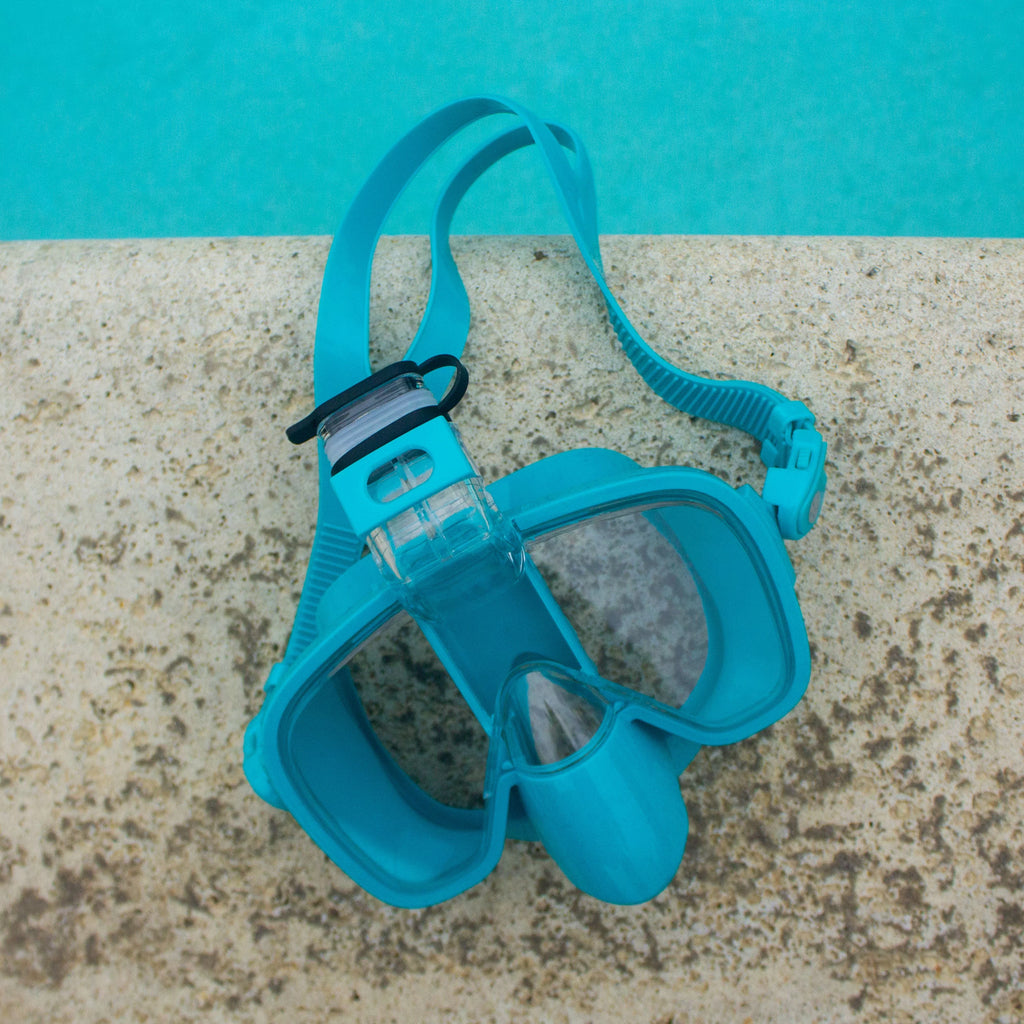 Snorkel and Mask Half Maui Sons Hi Blue