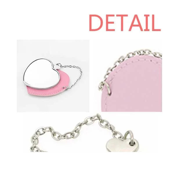 Pink Myth Heart East West Travel Purse Winged Makeup Dragon Mirror Animal