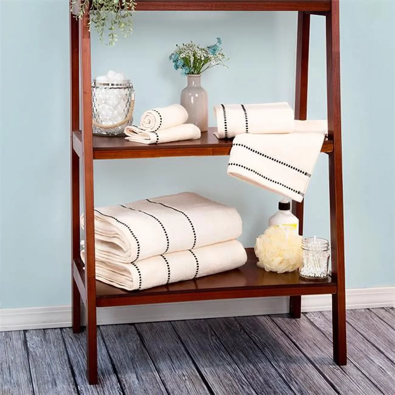 Set, Black Bone Quick Piece Trademark Dry Set- 6 & Zero Towel - Twist Luxury Cotton Global Soft &