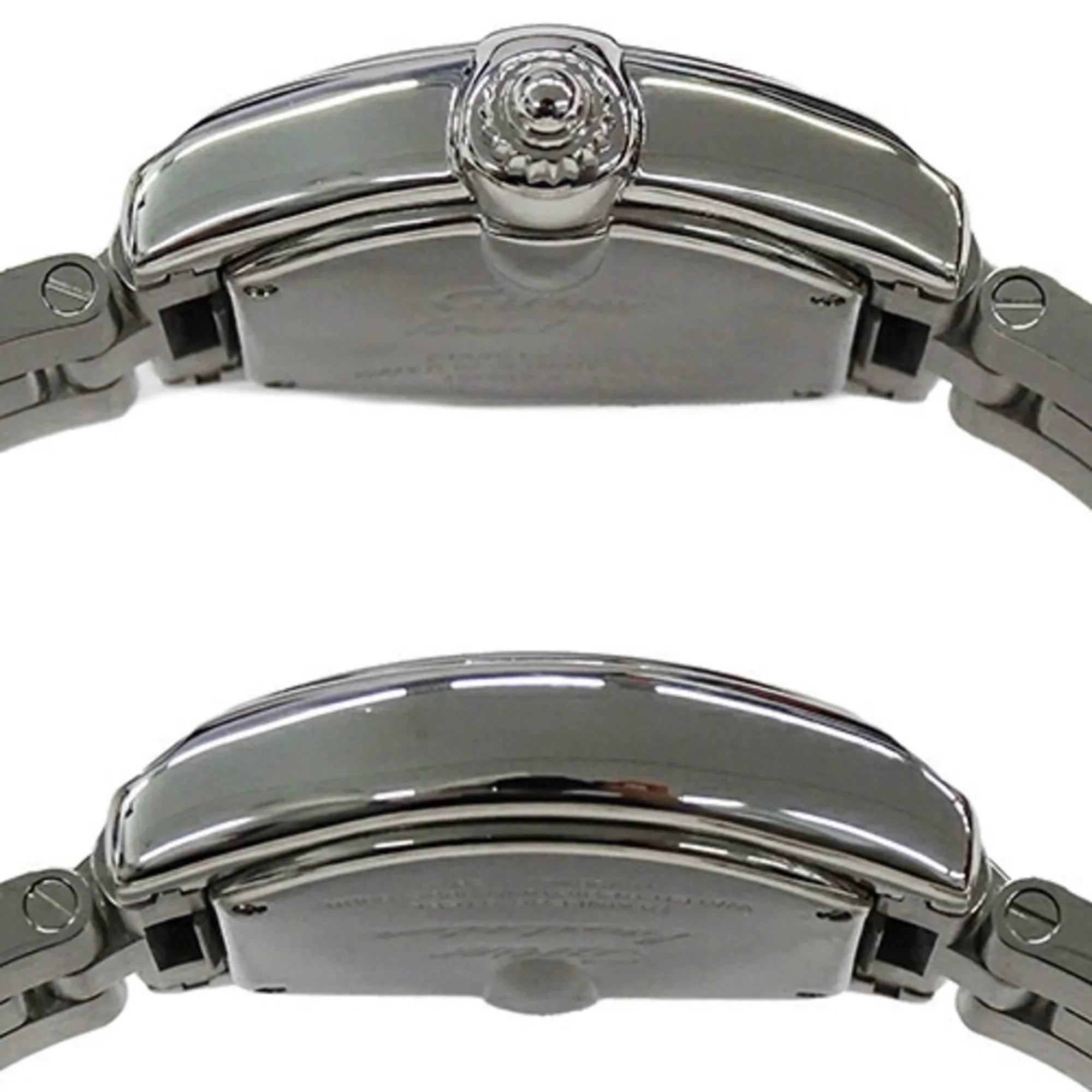 Watch Date (Fair) Roadster Stainless W62016V3 Ladies Polished Quartz Cartier Pre-Owned Silver Steel